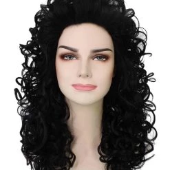 HPO Adult Women's Long Curly Country Singer Wig | Multiple Color Options