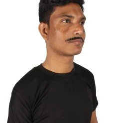 HPO Adult Men's Borat Fake Synthetic Hair Mustache | Multicolor Color Options 45 HPO Adult Men's Borat Fake Synthetic Hair Mustache | Multicolor Color Options