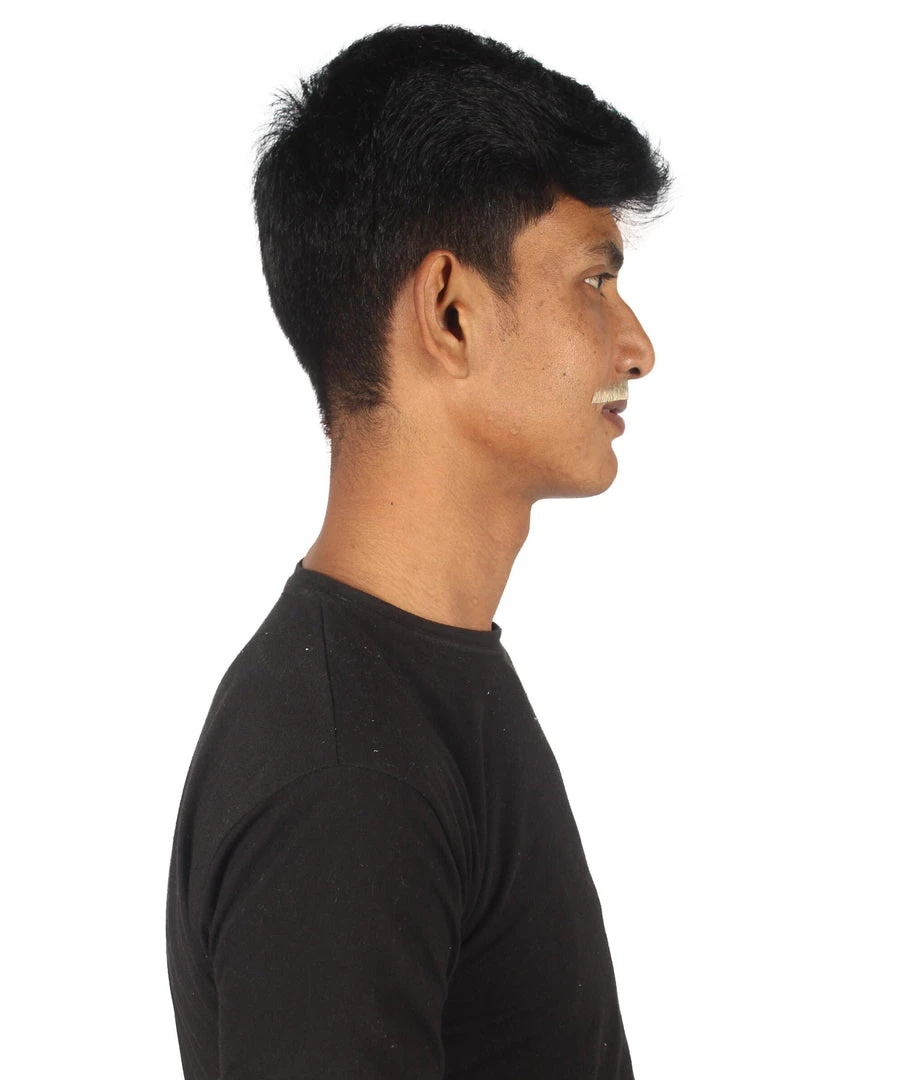 HPO Adult Men's Borat Fake Synthetic Hair Mustache | Multicolor Color Options 17 HPO Adult Men's Borat Fake Synthetic Hair Mustache | Multicolor Color Options