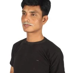 HPO Adult Men's Borat Fake Synthetic Hair Mustache | Multicolor Color Options 57 HPO Adult Men's Borat Fake Synthetic Hair Mustache | Multicolor Color Options