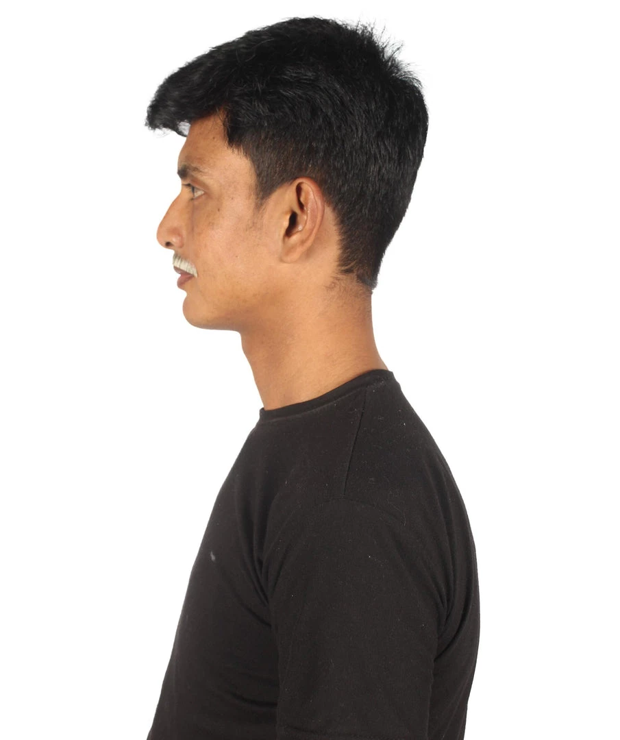 HPO Adult Men's Borat Fake Synthetic Hair Mustache | Multicolor Color Options 26 HPO Adult Men's Borat Fake Synthetic Hair Mustache | Multicolor Color Options