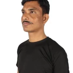 HPO Adult Men's Borat Fake Synthetic Hair Mustache | Multicolor Color Options 62 HPO Adult Men's Borat Fake Synthetic Hair Mustache | Multicolor Color Options