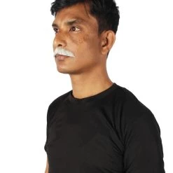 HPO Men's Human Hair Mustache Cosplay Facial Hair 47 HPO Men's Human Hair Mustache Cosplay Facial Hair