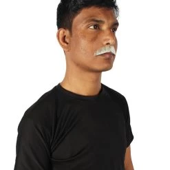 HPO Men's Human Hair Mustache Cosplay Facial Hair 50 HPO Men's Human Hair Mustache Cosplay Facial Hair