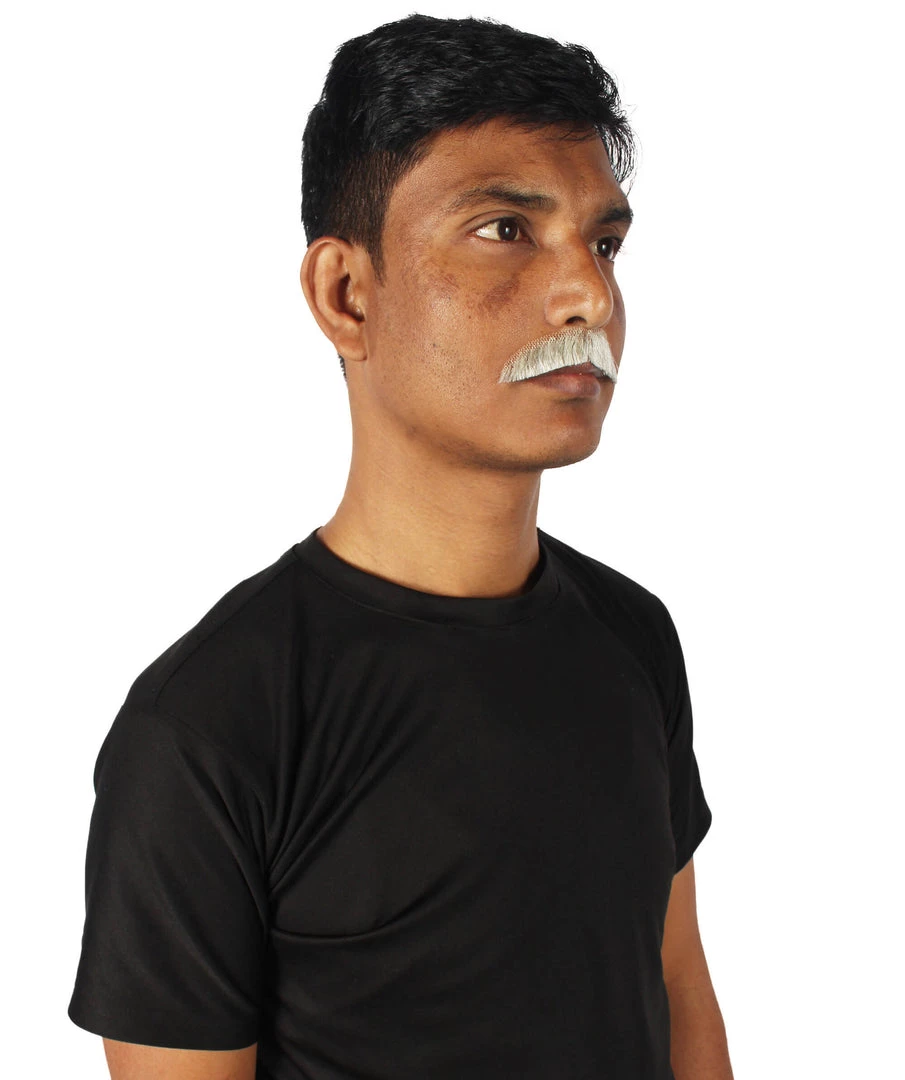 HPO Men's Human Hair Mustache Cosplay Facial Hair 23 HPO Men's Human Hair Mustache Cosplay Facial Hair