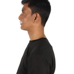 HPO Men's Human Hair Mustache Cosplay Facial Hair 53 HPO Men's Human Hair Mustache Cosplay Facial Hair