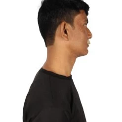 HPO Men's Human Hair Mustache Cosplay Facial Hair