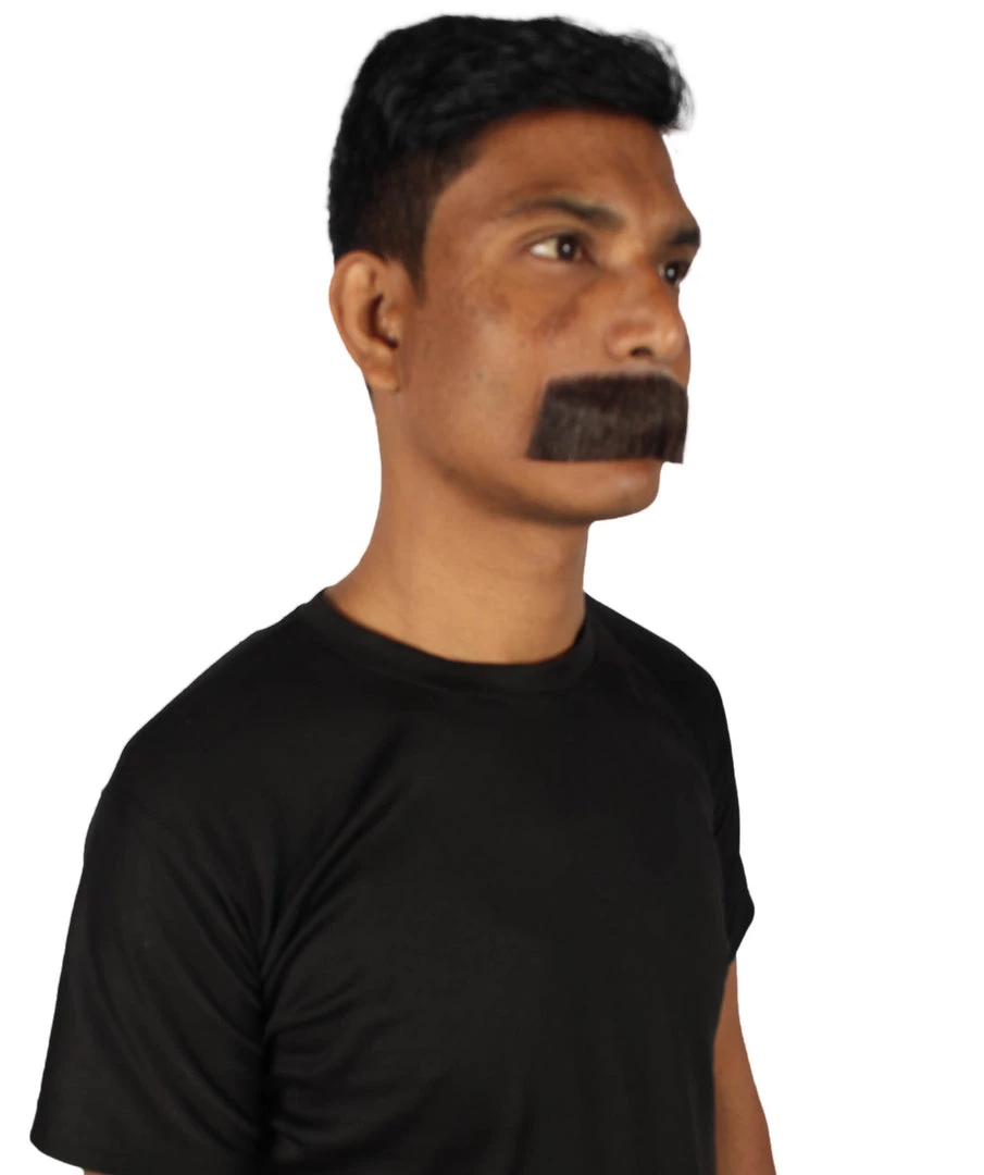 HPO Men's Human Hair Mustache Cosplay Facial Hair 38 HPO Men's Human Hair Mustache Cosplay Facial Hair