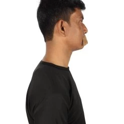 HPO Men's Human Hair Mustache Cosplay Facial Hair 94 HPO Men's Human Hair Mustache Cosplay Facial Hair