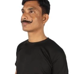 HPO Men's Human Hair Mustache Cosplay Facial Hair 68 HPO Men's Human Hair Mustache Cosplay Facial Hair