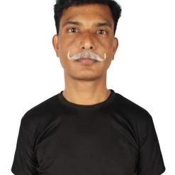 HPO Men's Human Hair Mustache Cosplay Facial Hair 72 HPO Men's Human Hair Mustache Cosplay Facial Hair