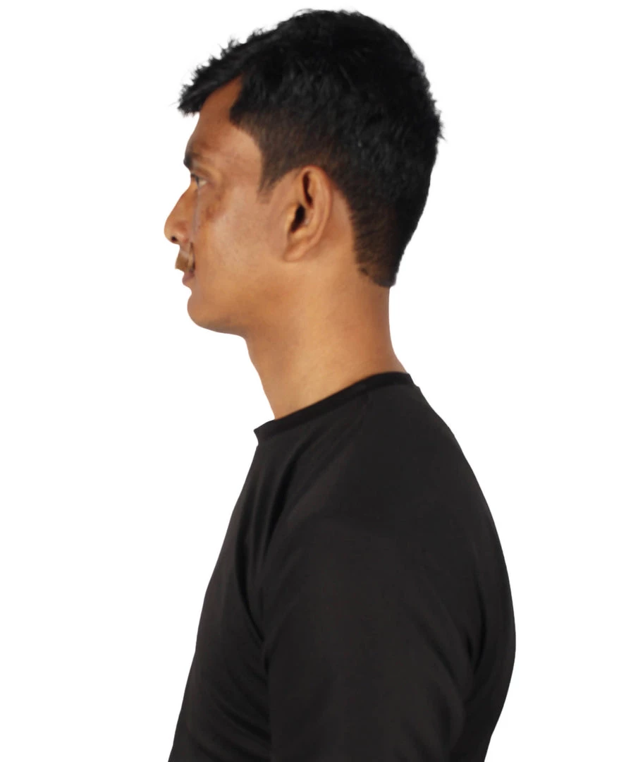 HPO Men's Human Hair Mustache Cosplay Facial Hair 39 HPO Men's Human Hair Mustache Cosplay Facial Hair