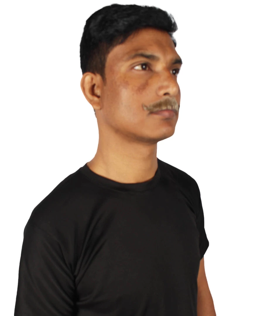 HPO Adult Men's Premium Imperial Fake Human Facial Hair Mustache 39 HPO Adult Men's Premium Imperial Fake Human Facial Hair Mustache