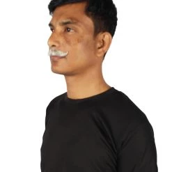 HPO Adult Men's Premium Imperial Fake Human Facial Hair Mustache 84 HPO Adult Men's Premium Imperial Fake Human Facial Hair Mustache