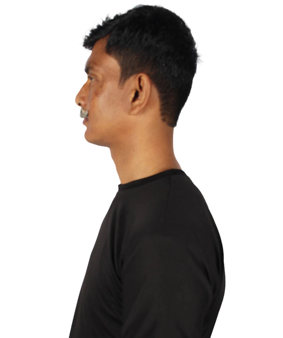 HPO Adult Men's Premium Imperial Fake Human Facial Hair Mustache 42 HPO Adult Men's Premium Imperial Fake Human Facial Hair Mustache