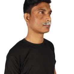 HPO Adult Men's Premium Imperial Fake Human Facial Hair Mustache 87 HPO Adult Men's Premium Imperial Fake Human Facial Hair Mustache