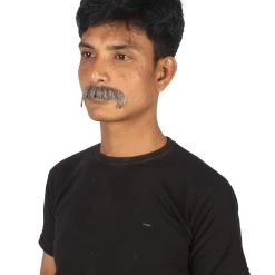 HPO Adult Men's Premium Fake Horseshoe Facial Hair Mustache