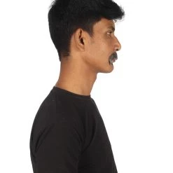 HPO Adult Men's Premium Fake Horseshoe Facial Hair Mustache