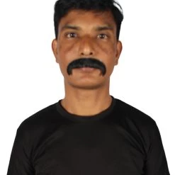 HPO Adult Men's Synthetic Hair Fake Mustache Cosplay Facial Hair | HPO 23 HPO Adult Men's Synthetic Hair Fake Mustache Cosplay Facial Hair | HPO