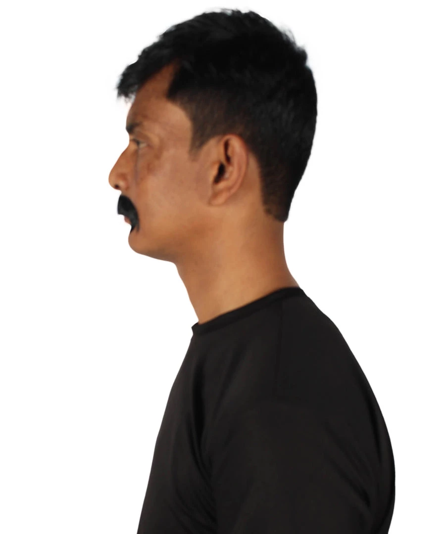 HPO Adult Men's Synthetic Hair Fake Mustache Cosplay Facial Hair | HPO 12 HPO Adult Men's Synthetic Hair Fake Mustache Cosplay Facial Hair | HPO