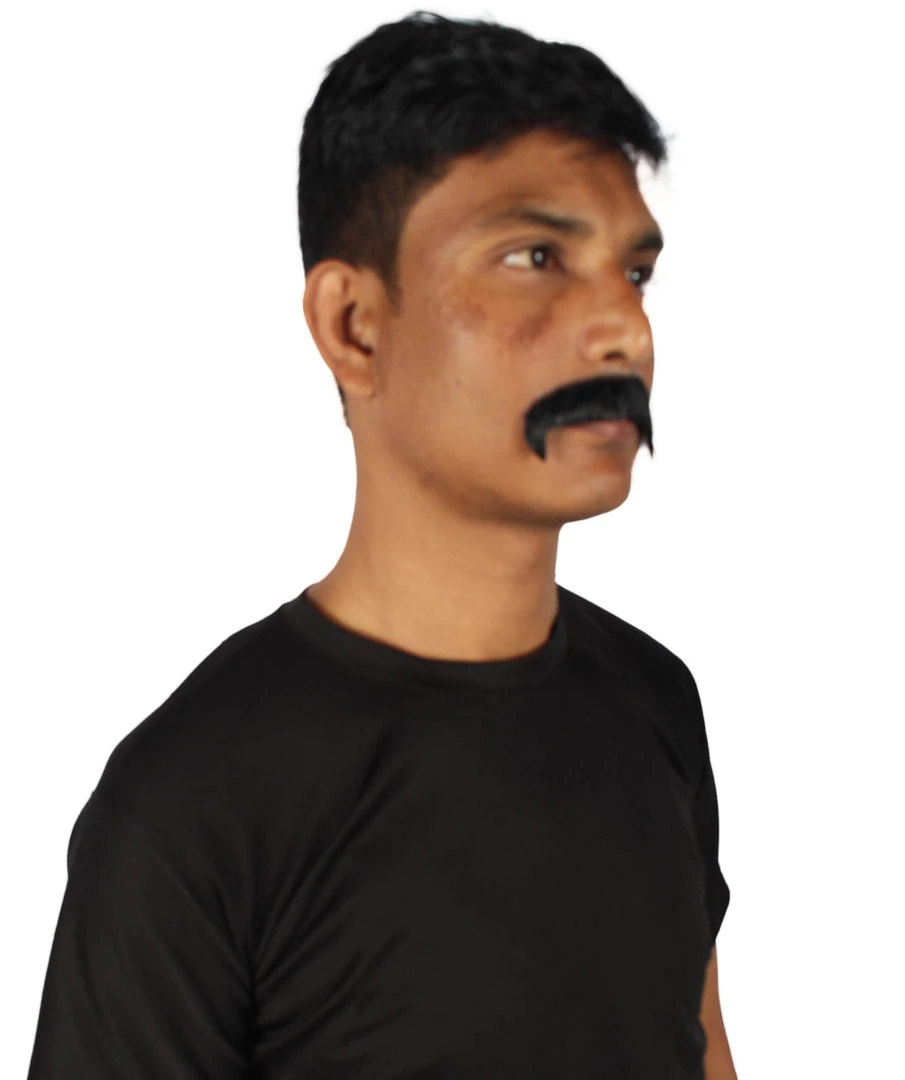 HPO Adult Men's Synthetic Hair Fake Mustache Cosplay Facial Hair | HPO 14 HPO Adult Men's Synthetic Hair Fake Mustache Cosplay Facial Hair | HPO