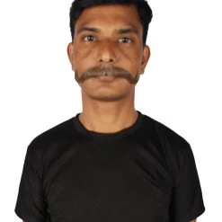 HPO Adult Men's Watson Fake Human Facial Hair Mustache