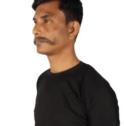 HPO Adult Men's Watson Fake Human Facial Hair Mustache