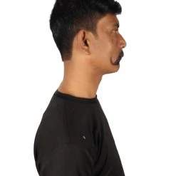 HPO Adult Men's Watson Fake Human Facial Hair Mustache