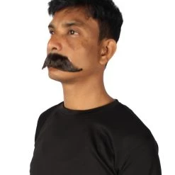 HPO Adult Men's Premium Watson Fake Human Facial Hair Mustache
