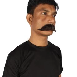 HPO Adult Men's Premium Watson Fake Human Facial Hair Mustache