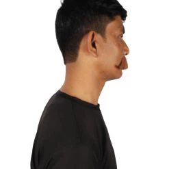 HPO Adult Men's Premium Watson Fake Human Facial Hair Mustache