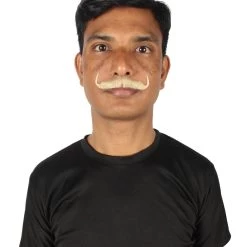 HPO Men's Human Hair Mustache Cosplay Facial Hair 87 HPO Men's Human Hair Mustache Cosplay Facial Hair