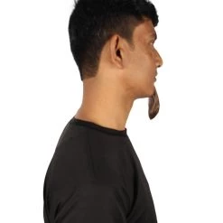 HPO Men's Goatee Synthetic Fiber With Human Hair Blend Beard