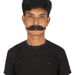 HPO Adult Men's Fake Hungarian Mustache (Black) 35 HPO Adult Men's Fake Hungarian Mustache (Black)