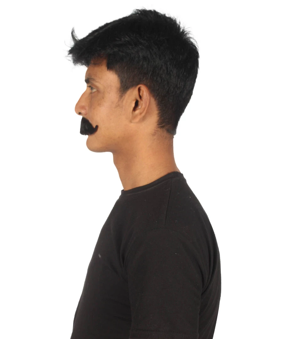 HPO Adult Men's Fake Hungarian Mustache (Black) 18 HPO Adult Men's Fake Hungarian Mustache (Black)