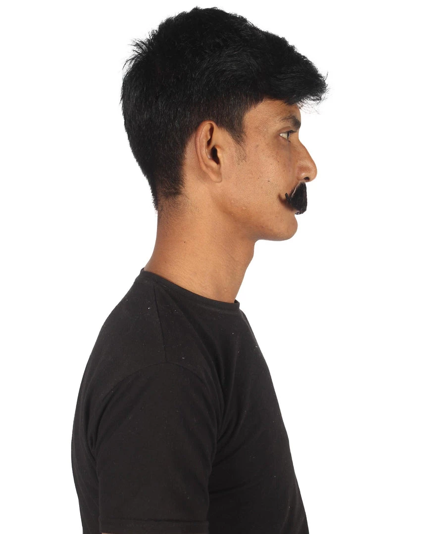 HPO Adult Men's Fake Hungarian Mustache (Black) 19 HPO Adult Men's Fake Hungarian Mustache (Black)