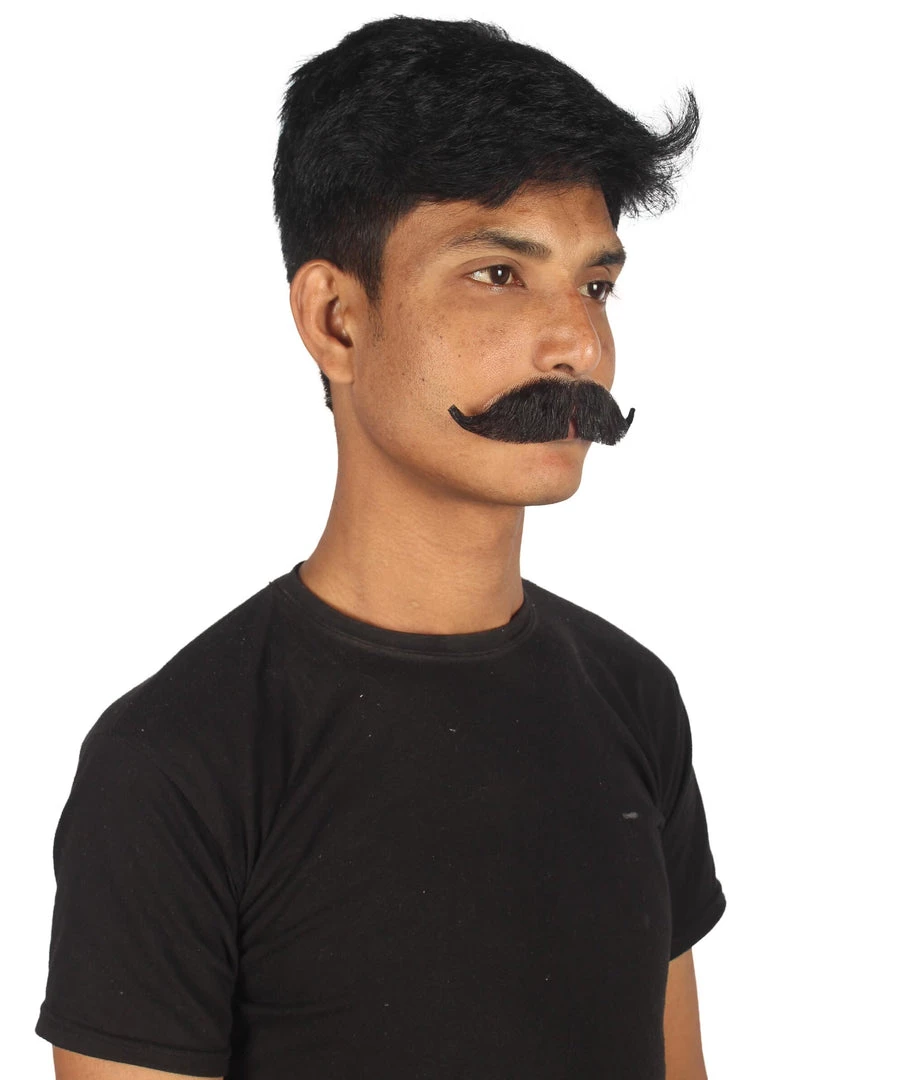 HPO Adult Men's Fake Hungarian Mustache (Black) 20 HPO Adult Men's Fake Hungarian Mustache (Black)