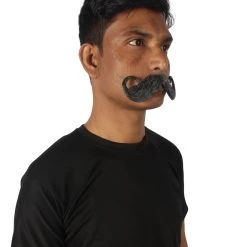 HPO Men's Imperial Mustache | Human Facial Hair | Multiple Color Options 27 HPO Men's Imperial Mustache | Human Facial Hair | Multiple Color Options