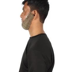 HPO Men's Spade Synthetic Hair Full Beard | Facial Hair | Mixed Grey Brown 43 HPO Men's Spade Synthetic Hair Full Beard | Facial Hair | Mixed Grey Brown