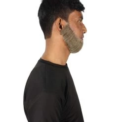 HPO Men's Spade Synthetic Hair Full Beard | Facial Hair | Mixed Grey Brown 44 HPO Men's Spade Synthetic Hair Full Beard | Facial Hair | Mixed Grey Brown