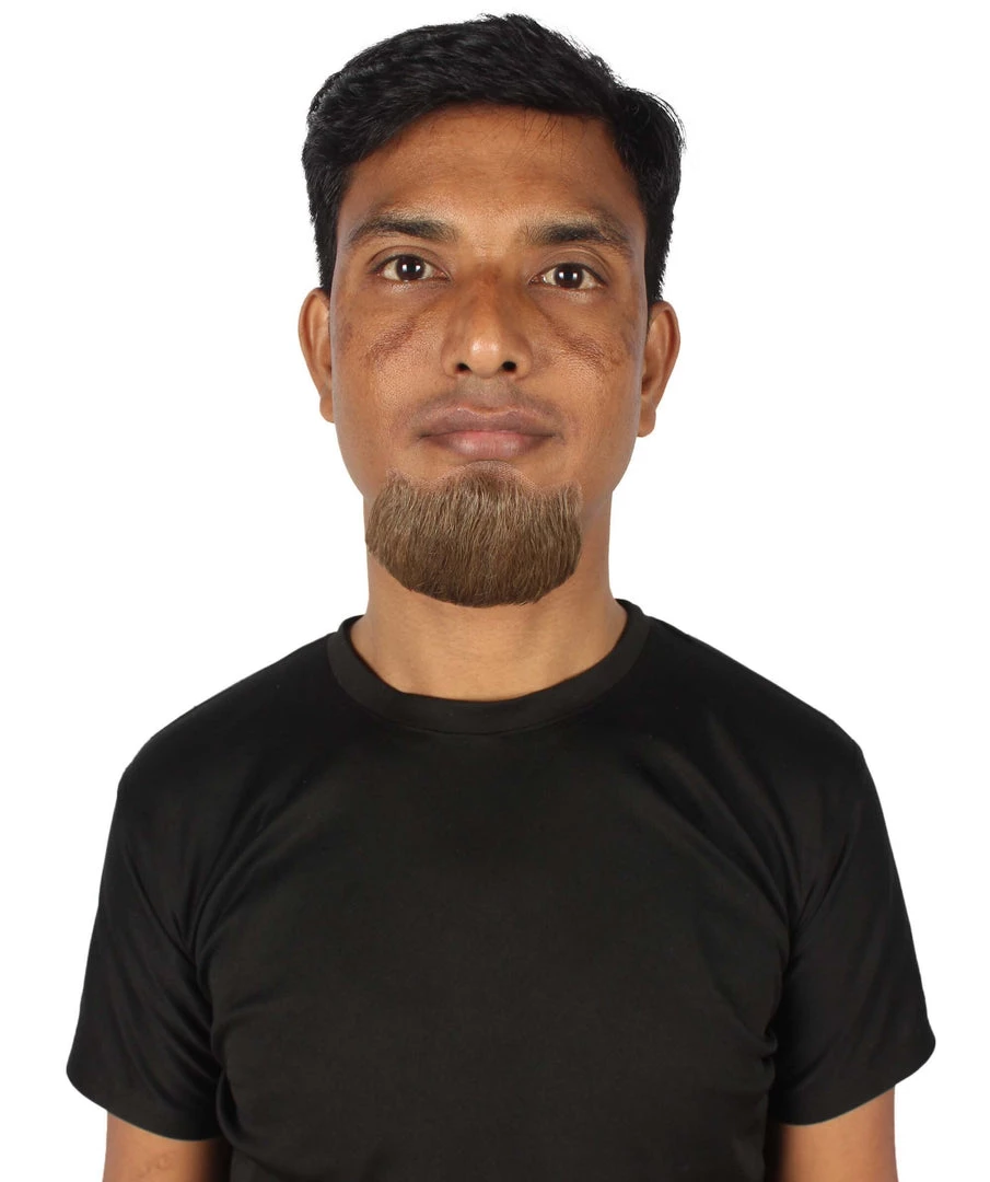 HPO Adult Men's Fake Goatee Beard | Human Facial Hair 7 HPO Adult Men's Fake Goatee Beard | Human Facial Hair