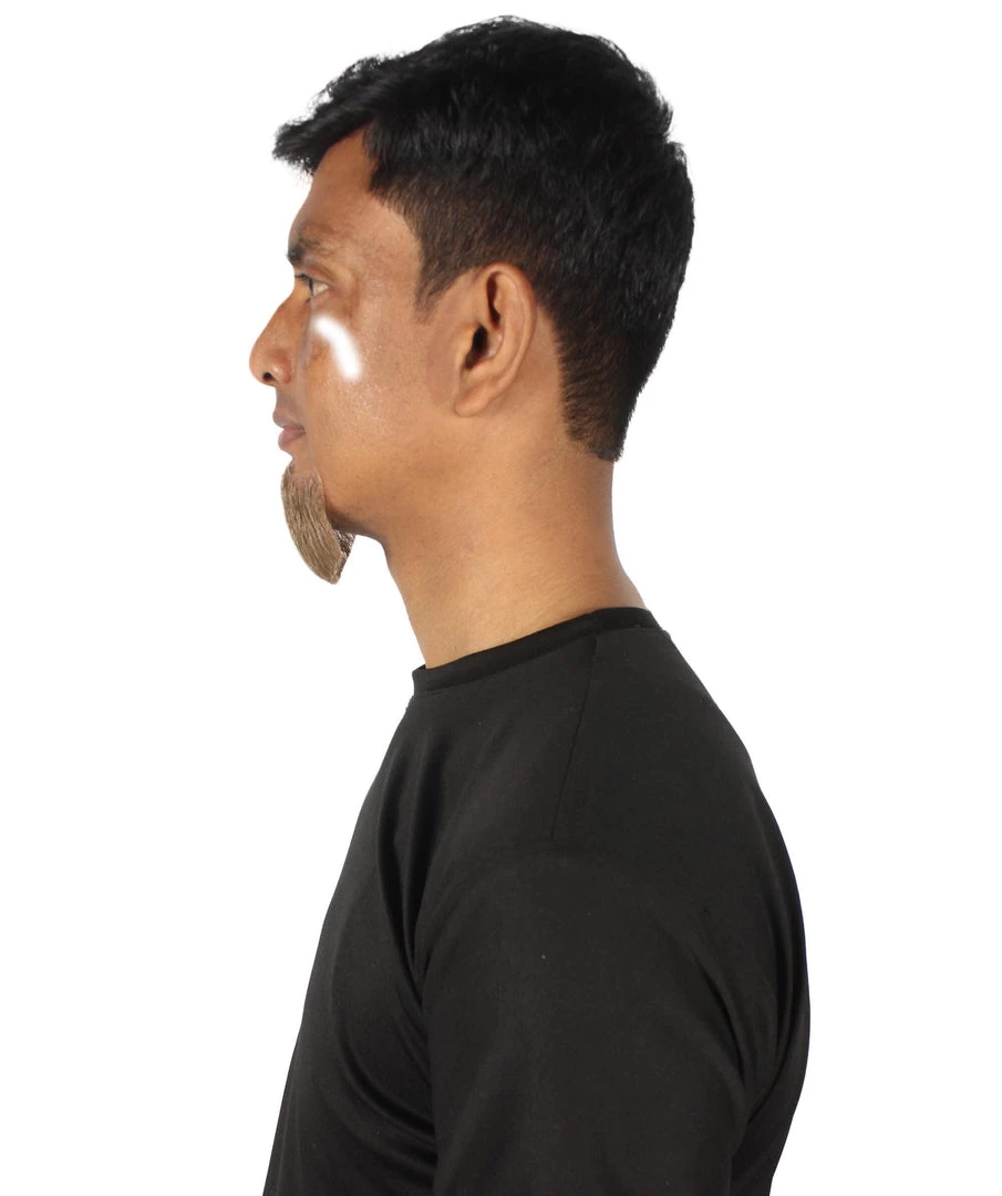 HPO Adult Men's Fake Goatee Beard | Human Facial Hair 9 HPO Adult Men's Fake Goatee Beard | Human Facial Hair