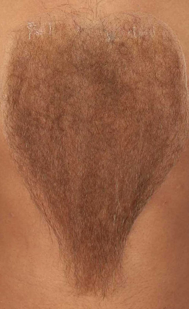 HPO Adult Men's Fake Human Hair Blend Realistic Chest Hair | Multiple Colors 4 HPO Adult Men's Fake Human Hair Blend Realistic Chest Hair | Multiple Colors