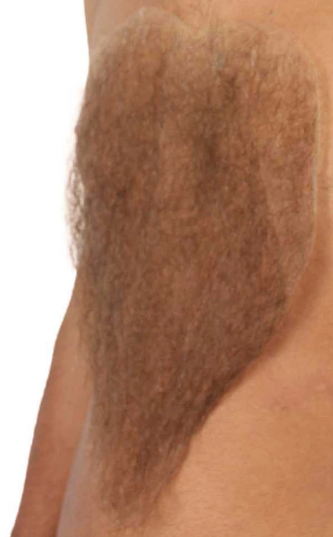 HPO Adult Men's Fake Human Hair Blend Realistic Chest Hair | Multiple Colors 5 HPO Adult Men's Fake Human Hair Blend Realistic Chest Hair | Multiple Colors