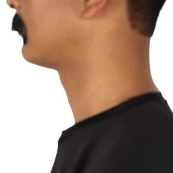 HPO Adult Men's Fake Human Hair Zappa Mustache | Multiple Colors 12 HPO Adult Men's Fake Human Hair Zappa Mustache | Multiple Colors