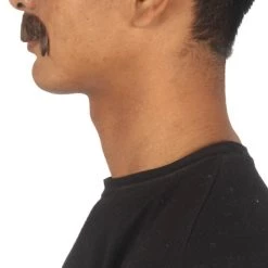 HPO Adult Men's Fake Human Hair Zappa Mustache | Multiple Colors 17 HPO Adult Men's Fake Human Hair Zappa Mustache | Multiple Colors