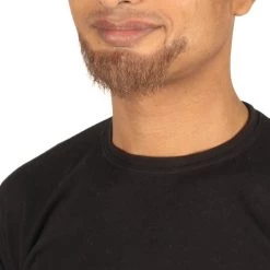 HPO Adult Men's Fake Human Hair Greaser Goatee Beard | Multiple Colors