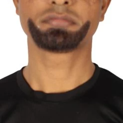 HPO Adult Men's Fake Human Hair Greaser Goatee Beard | Multiple Colors