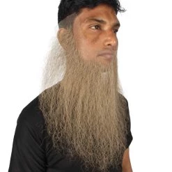 HPO Adult Men's Fake Human Hair Sharp Dressed Man Beard | Multiple Colors