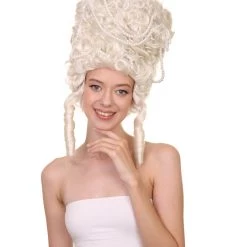 Men's Baroque Marie Antoinette Womens Wig | Multiple Colors Historical Wigs | Premium Breathable Capless Cap | Halloween Party Online